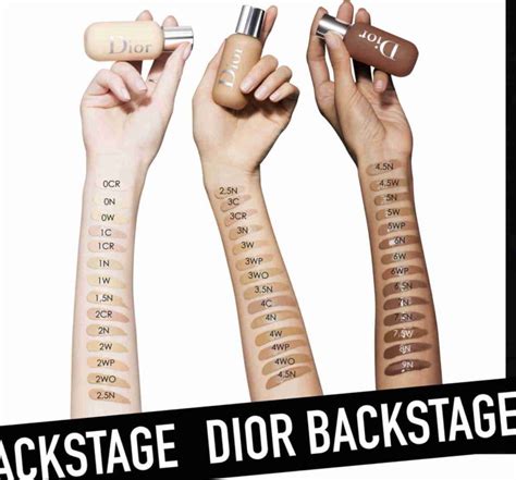 dior foundation colour match